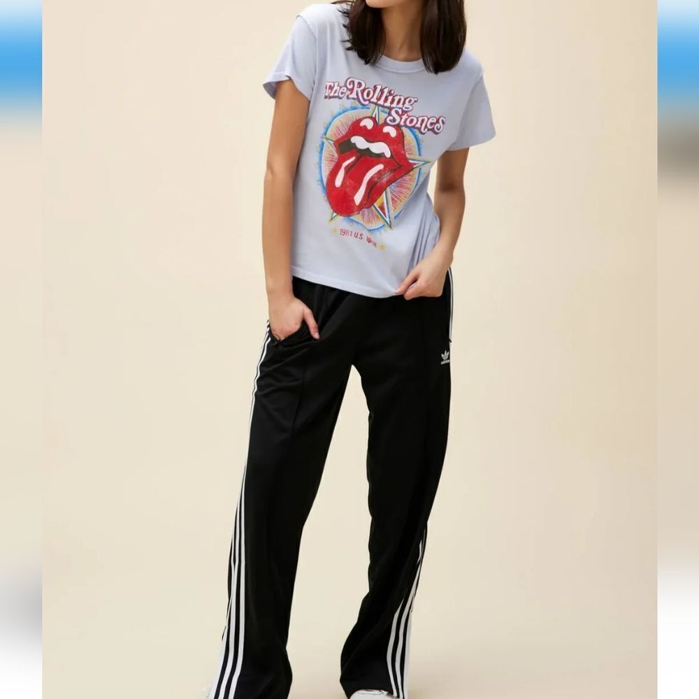 Daydreamer Women's Rolling Stones 1981 US Tour Reverse GF Tee Size 1X NWT
